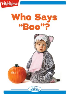 cover image of Who Says "Boo"?